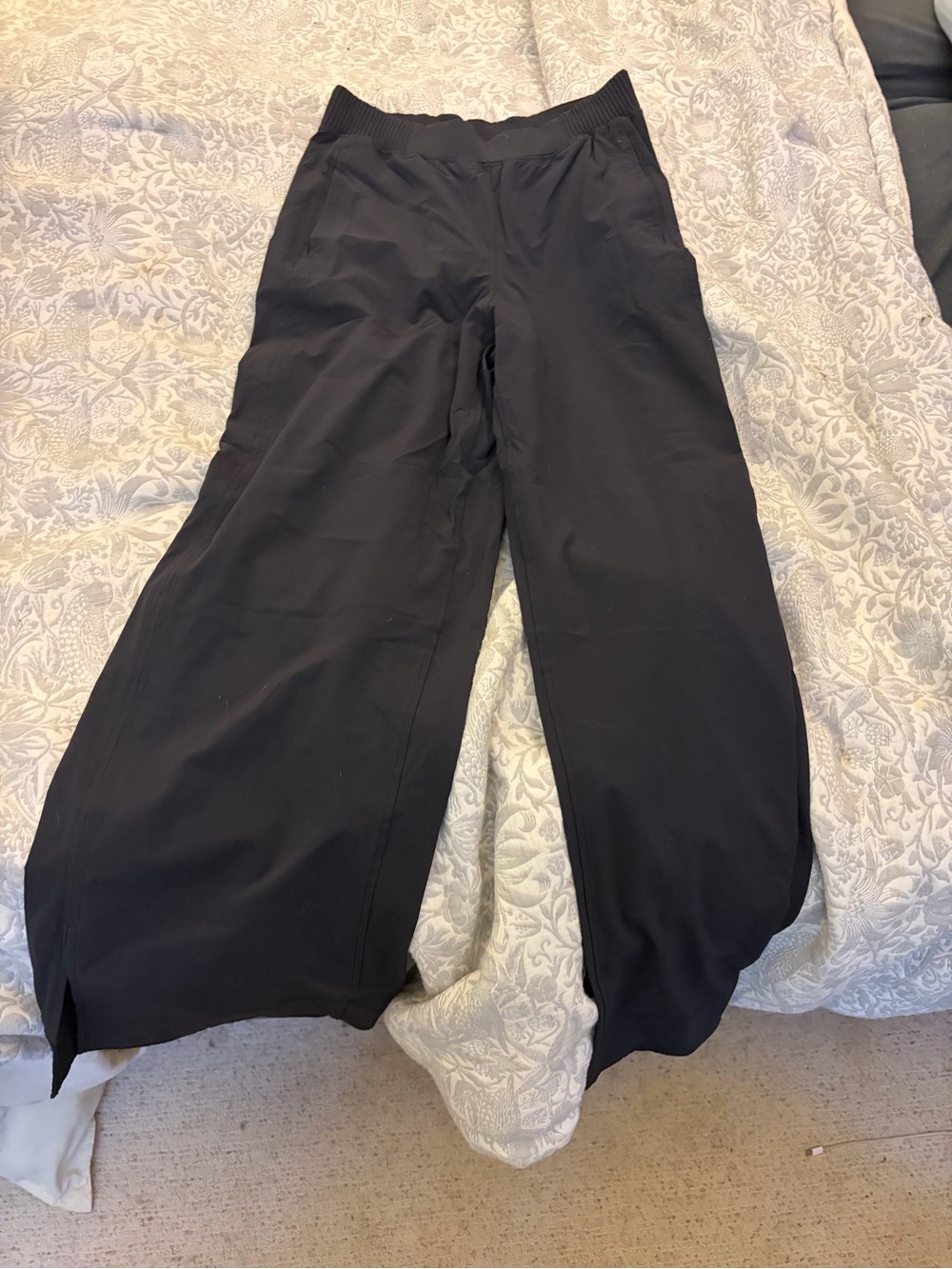 lululemon athletica Black Wide-Leg Women's Pants